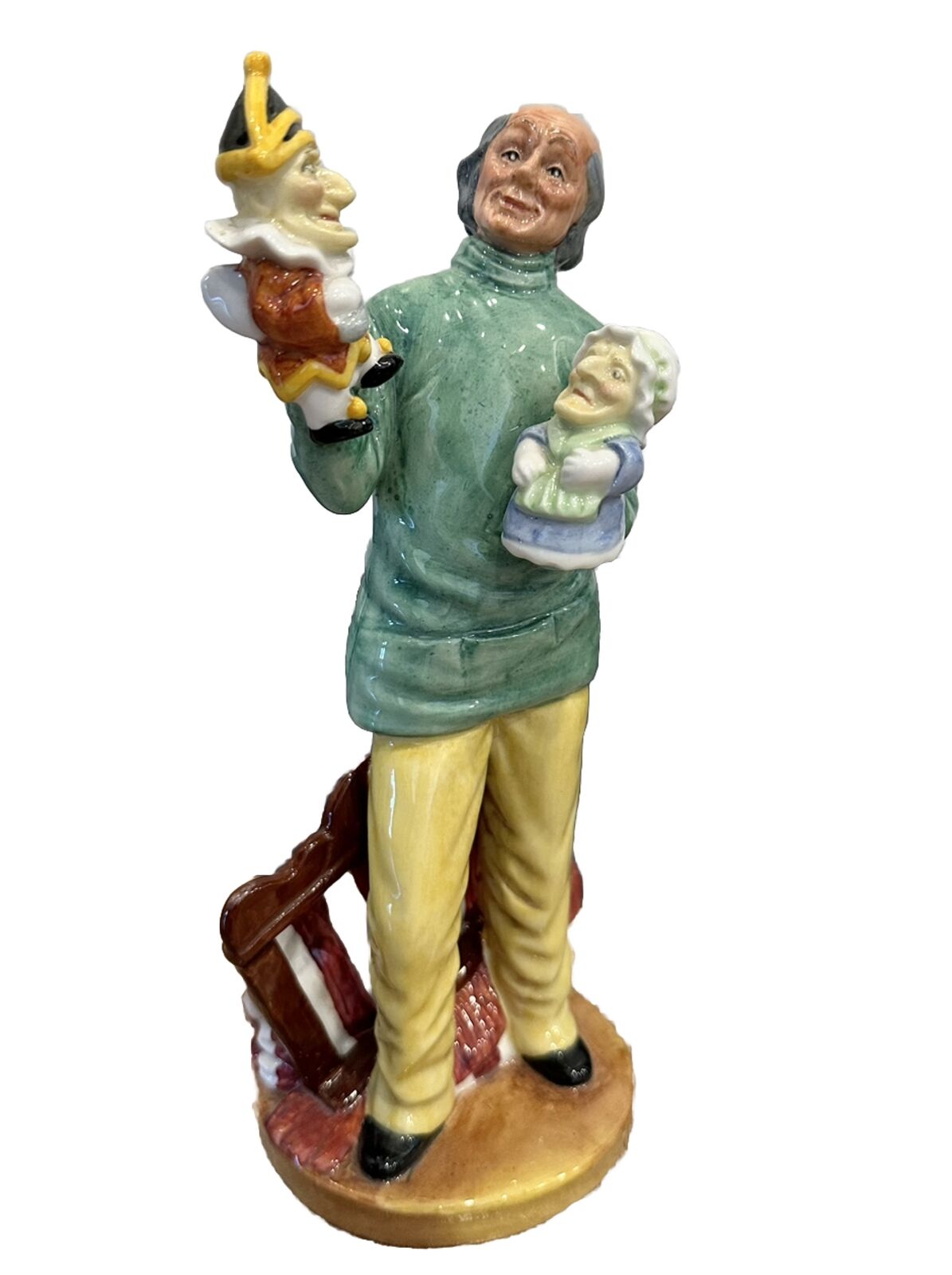 REAL Royal Doulton Figurine Punch And Judy Man HN 2765 1980 Authentic