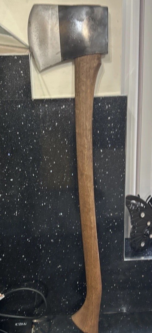 Hytest Craftsman 5lb Vintage Axe Head Hung On A 31 Inch Sweet Gum Handle Mint