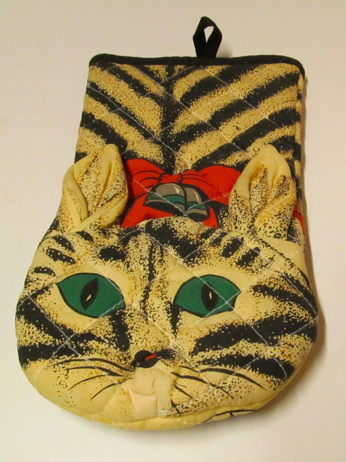 1989 Zak Designs cat potholder: Seinfeld kitchen