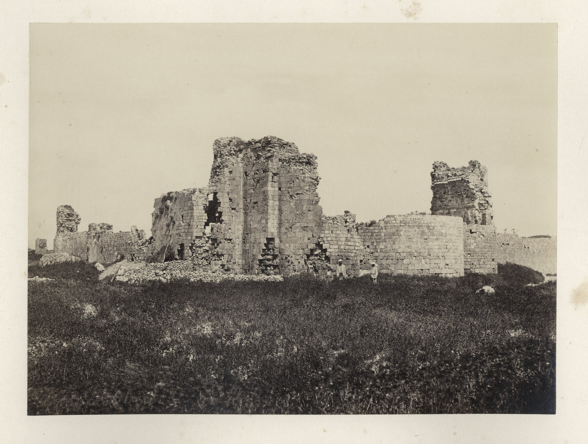 c.1860's  PHOTO HOLY LAND FRITH - RUINS AT TYRE
