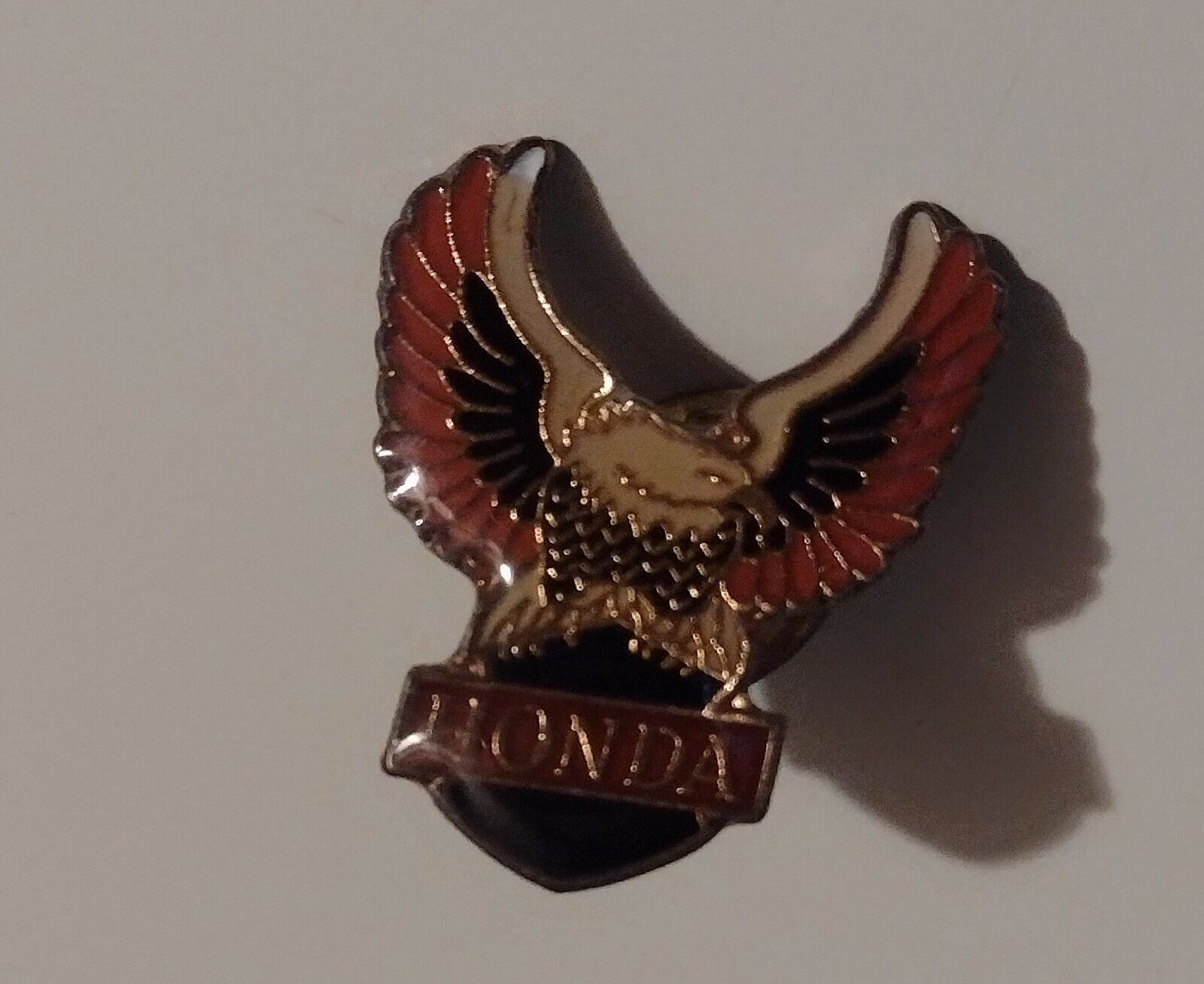 Honda Eagle Pin Vintage Enamel