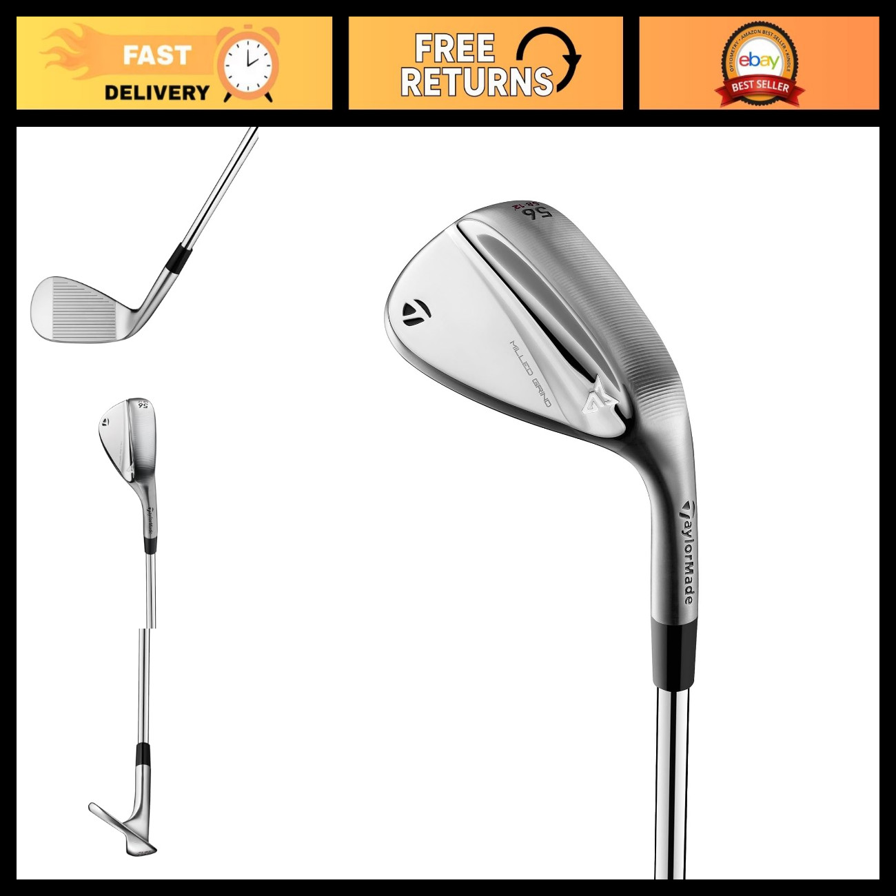 TaylorMade Golf Milled Grind Wedge