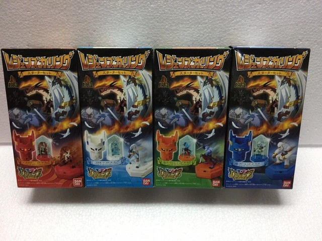 Bandai Legendz Tale of Dragon Kings Figure Tornado Volcano Storm Earthguake Set