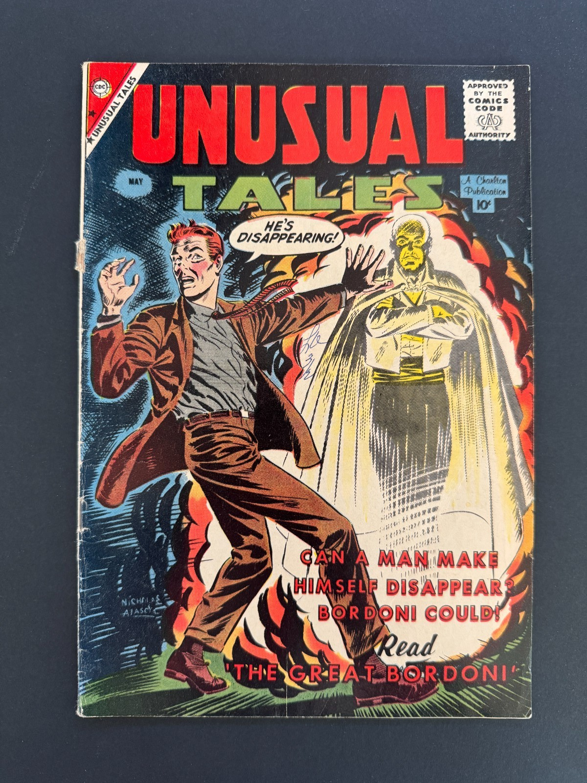 Unusual Tales #16 - Charles Nicholas and Vince Alasc (Charlton, 1959) Fine