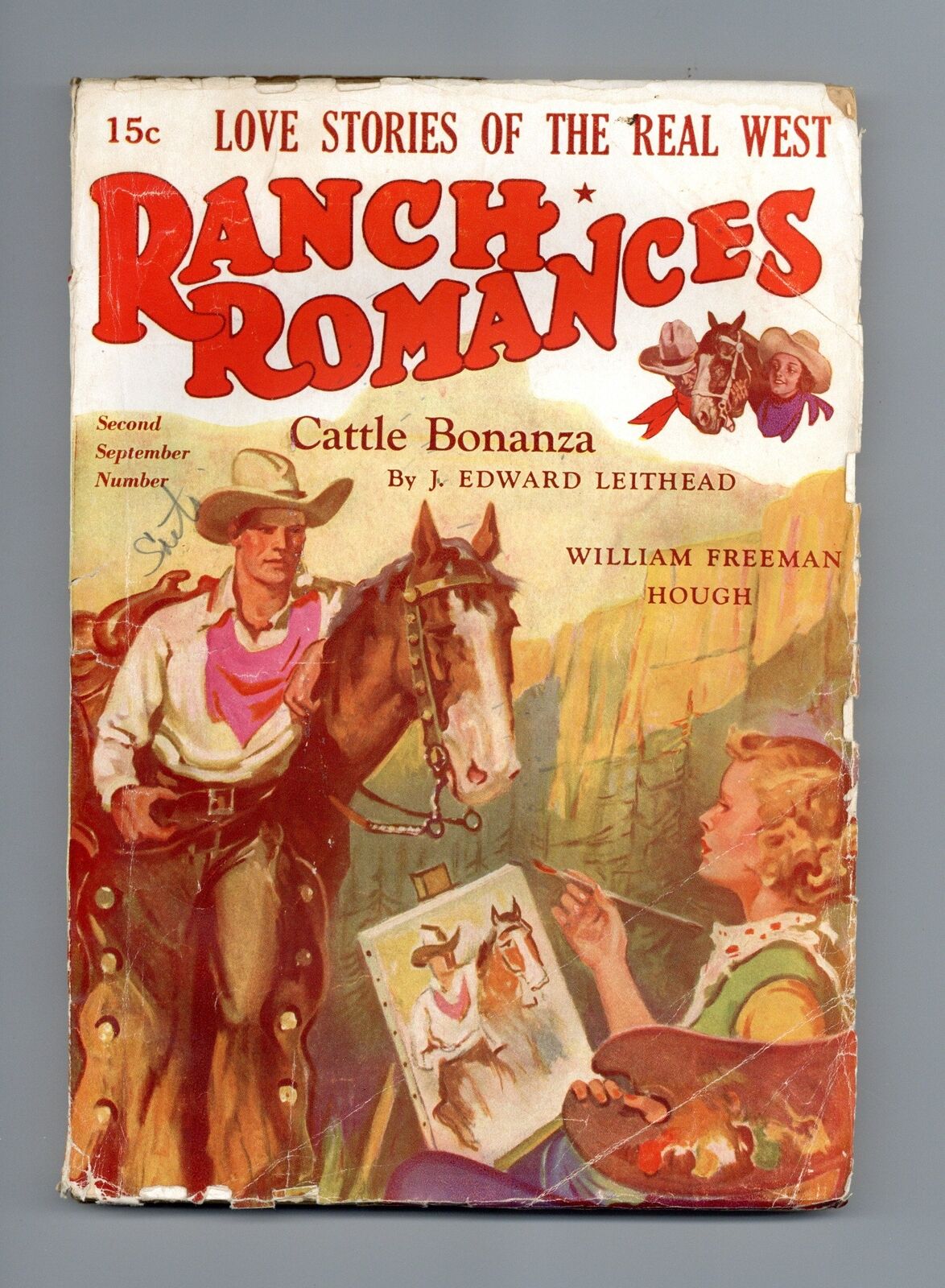 Ranch Romances Pulp Sep 1938 Vol. 82 #3 GD