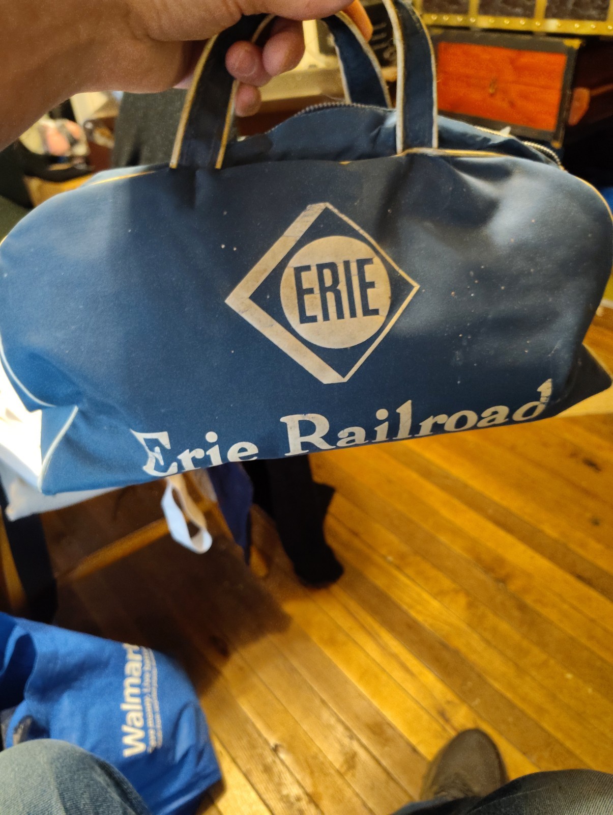 Railroad Bag. Erie Railroad