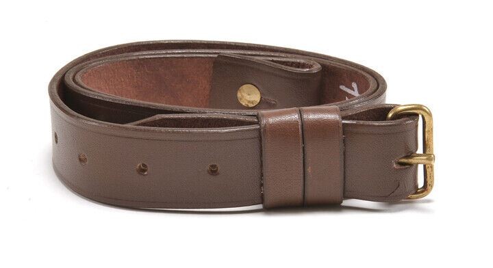 WW2 Japanese Arisaka Type 38 Leather Sling Unit Marked