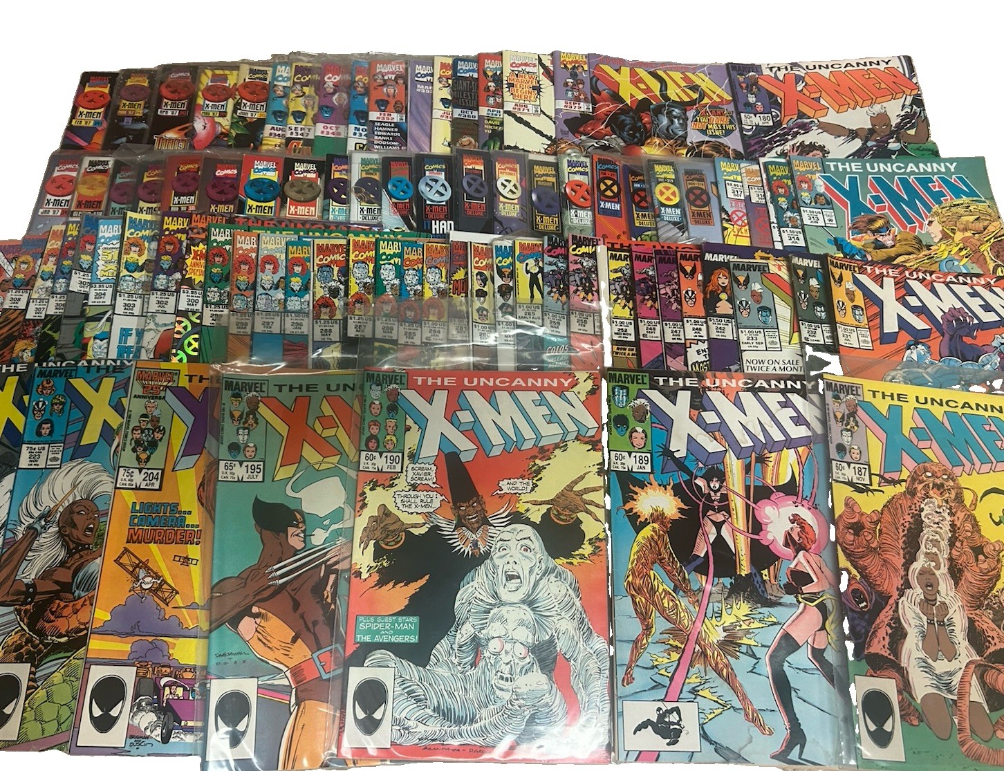Uncanny X-Men (Vol 1) 81 Total Comic Book Lot.  1984-1987 Fill Your Runs 81x Ct.