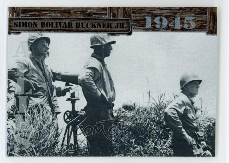 2021 Historic Auto End of the War: 1945 20/45 Simon Bolivar Buckner Jr #63 1rb3