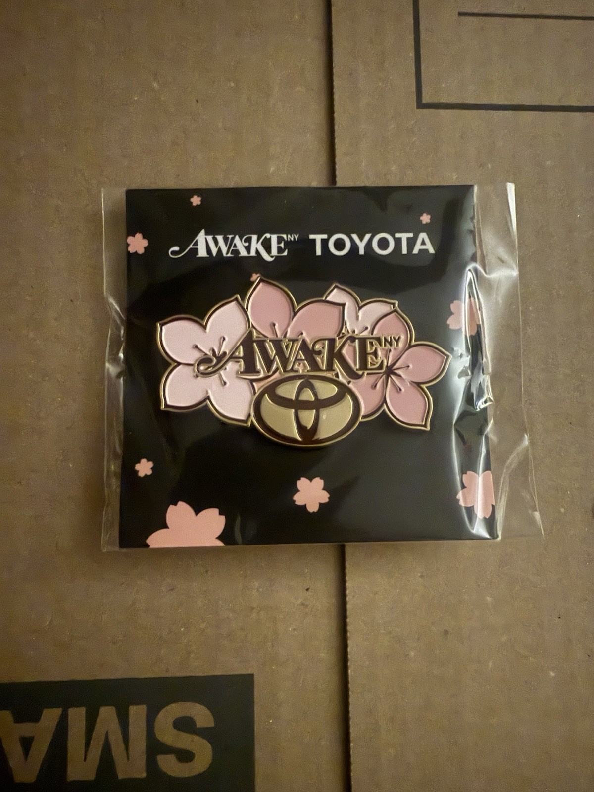 Awake NY x Toyota ComplexCon 2026 Exclusive Flower Enamel Pin Road To Bloom