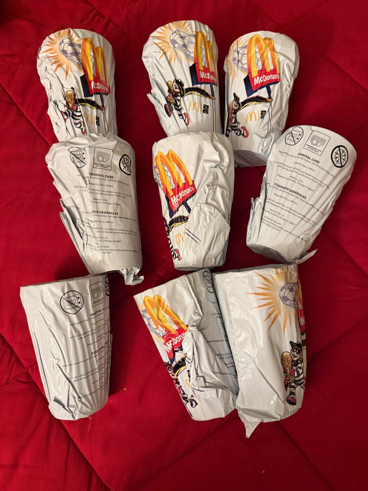 McDonald’s 2026 FIFA WORLD CUPS 9 in total RANDOM SEALED McDonald’s 2026 FIFA WORLD CUPS 9 in total RANDOM SEALED