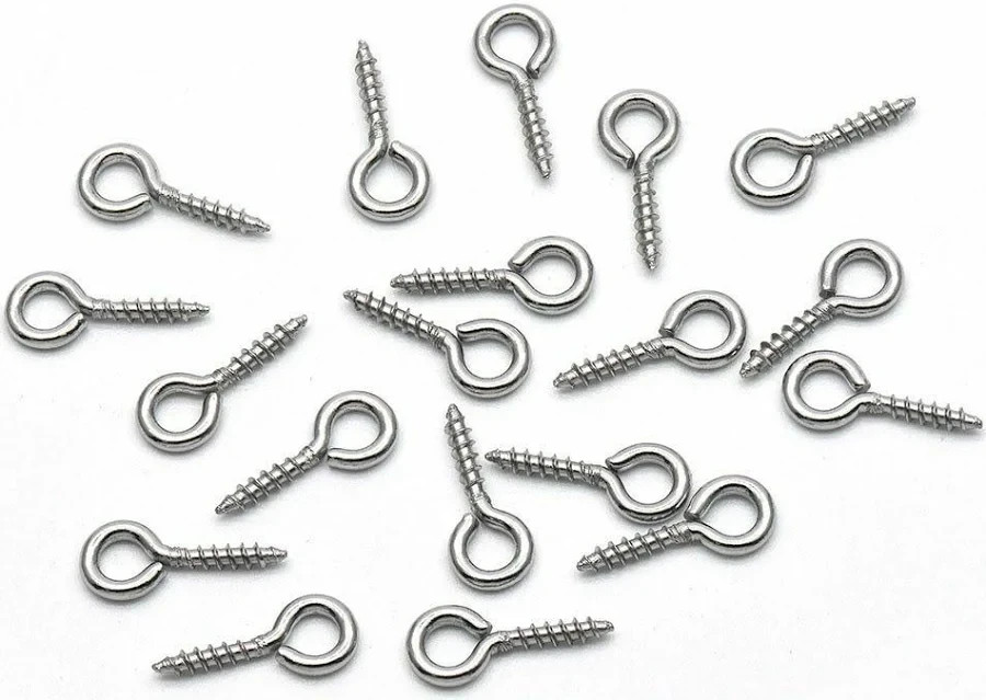 Soldiers Silver Eye Screw For keychain pack of World War II