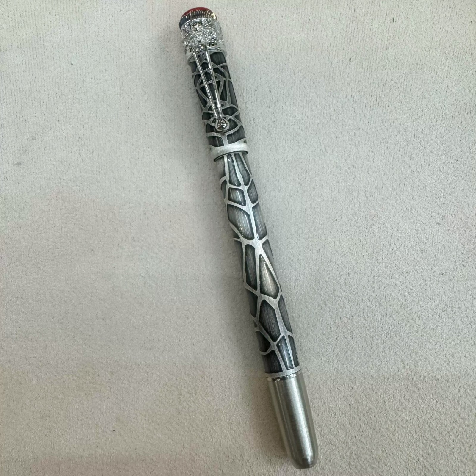 Montblanc Spider Metamorphosis Black Fountain Pen With Box