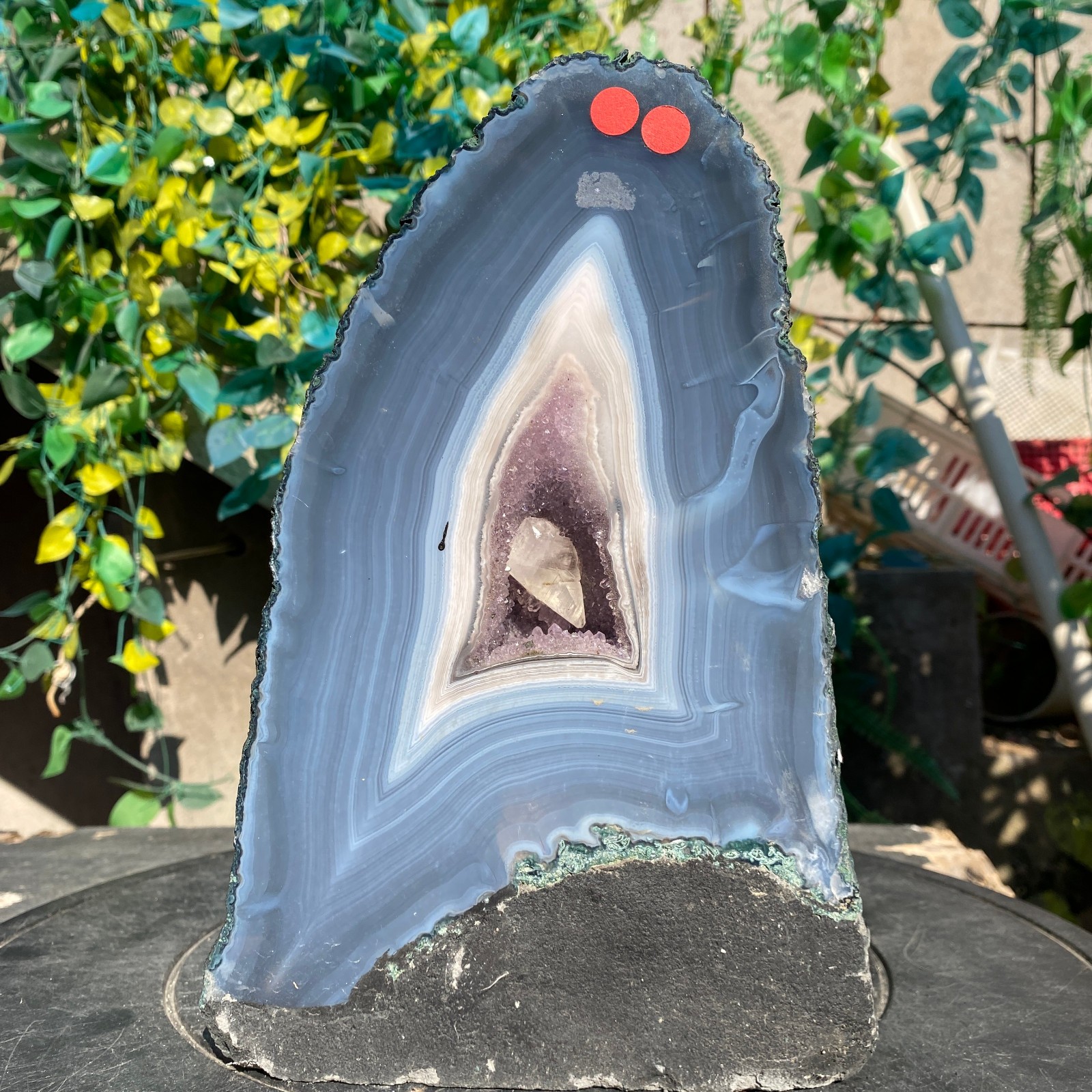 5800G Natural Beauty Amethyst Agate Crystal Cave Cathedral Specimen
