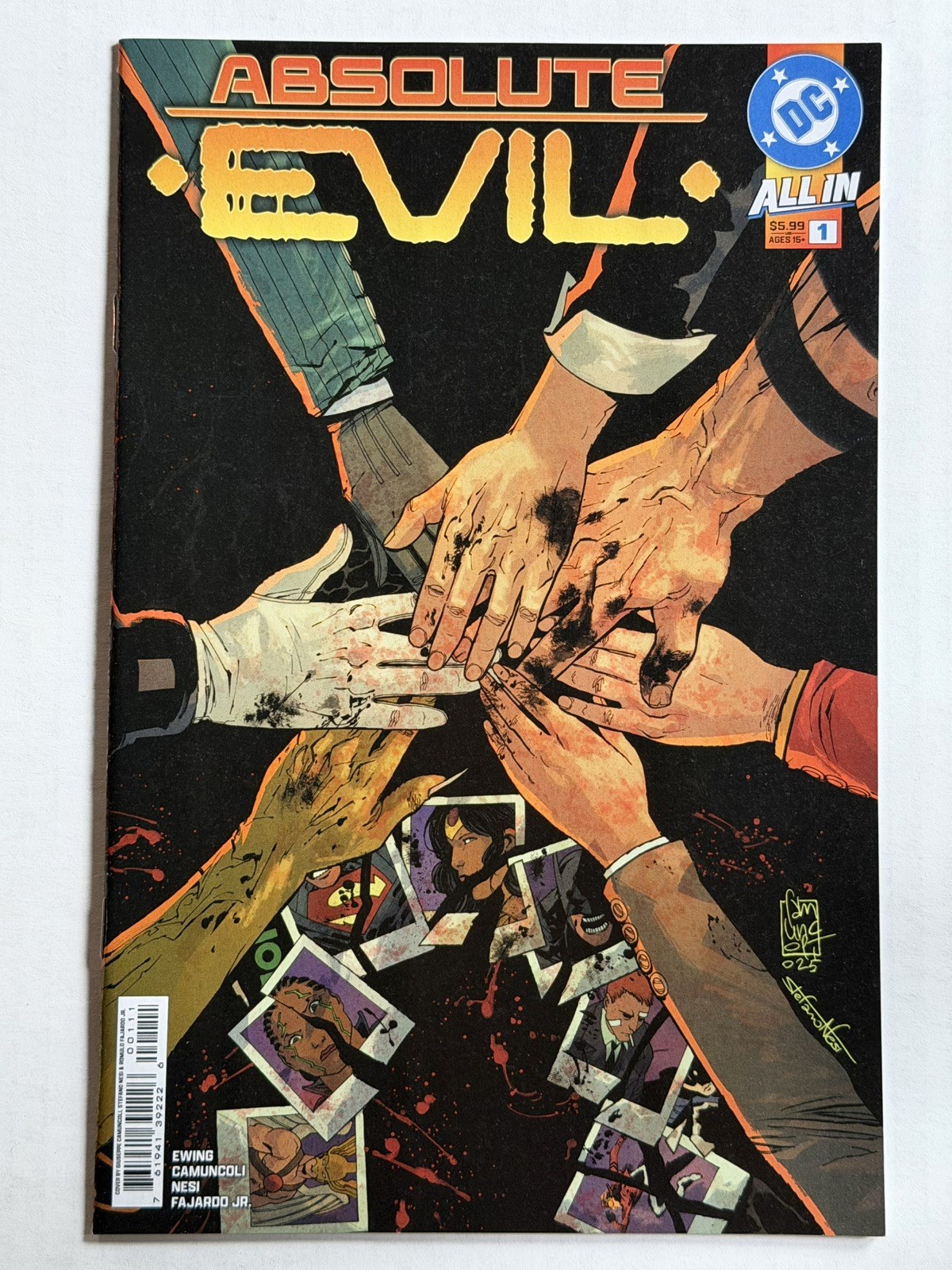Absolute Evil #1 Cover A Giussepe Camuncoli Stefano Nesi First Print (NM)