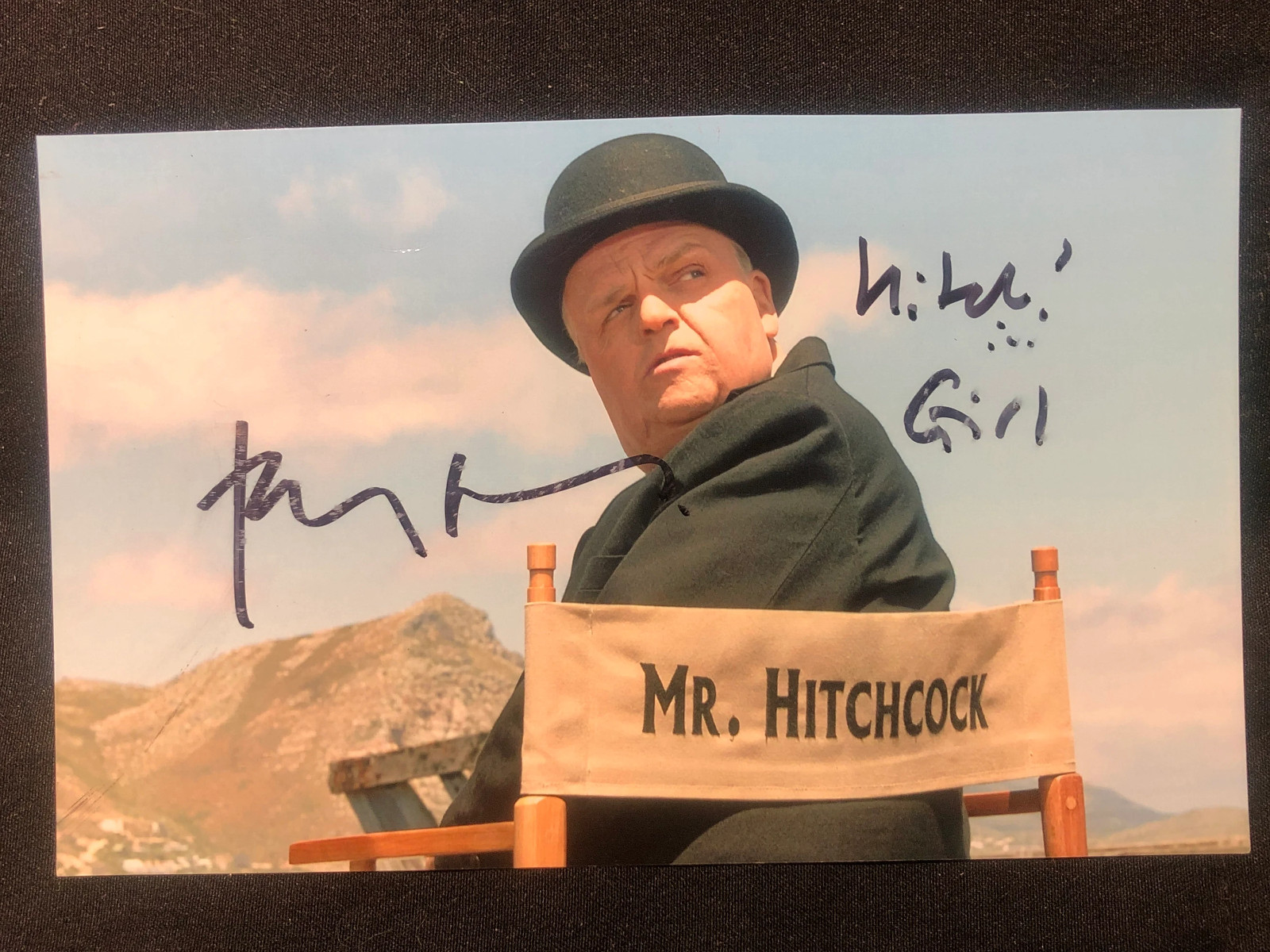 Toby Jones Signed Autograph 4x6 Photo – Mr Hitchcock Chair – Rare Image