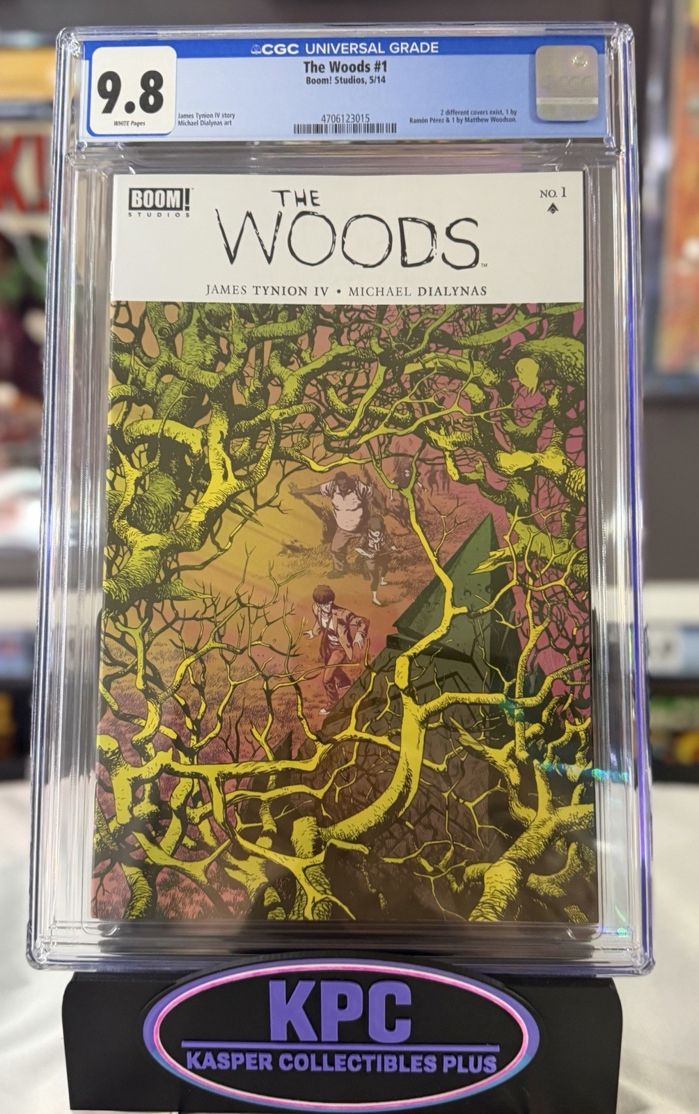 The Woods #1 CGC 9.8 White Pages 1st Print Ramon Perez James Tynion IV 20