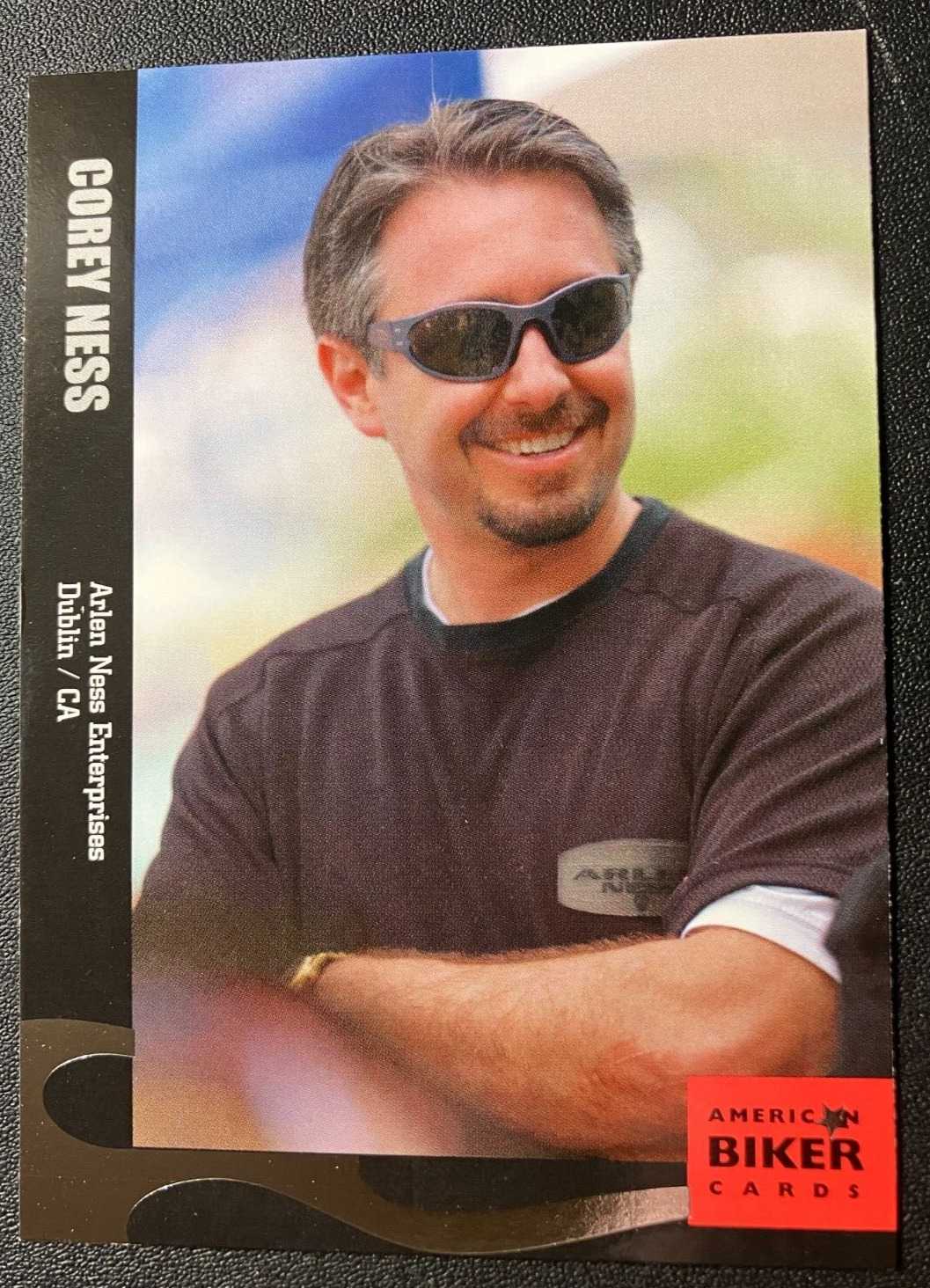 #64 Corey Ness from Arlen Ness Enterprises - 2004 American Biker Trading Card
