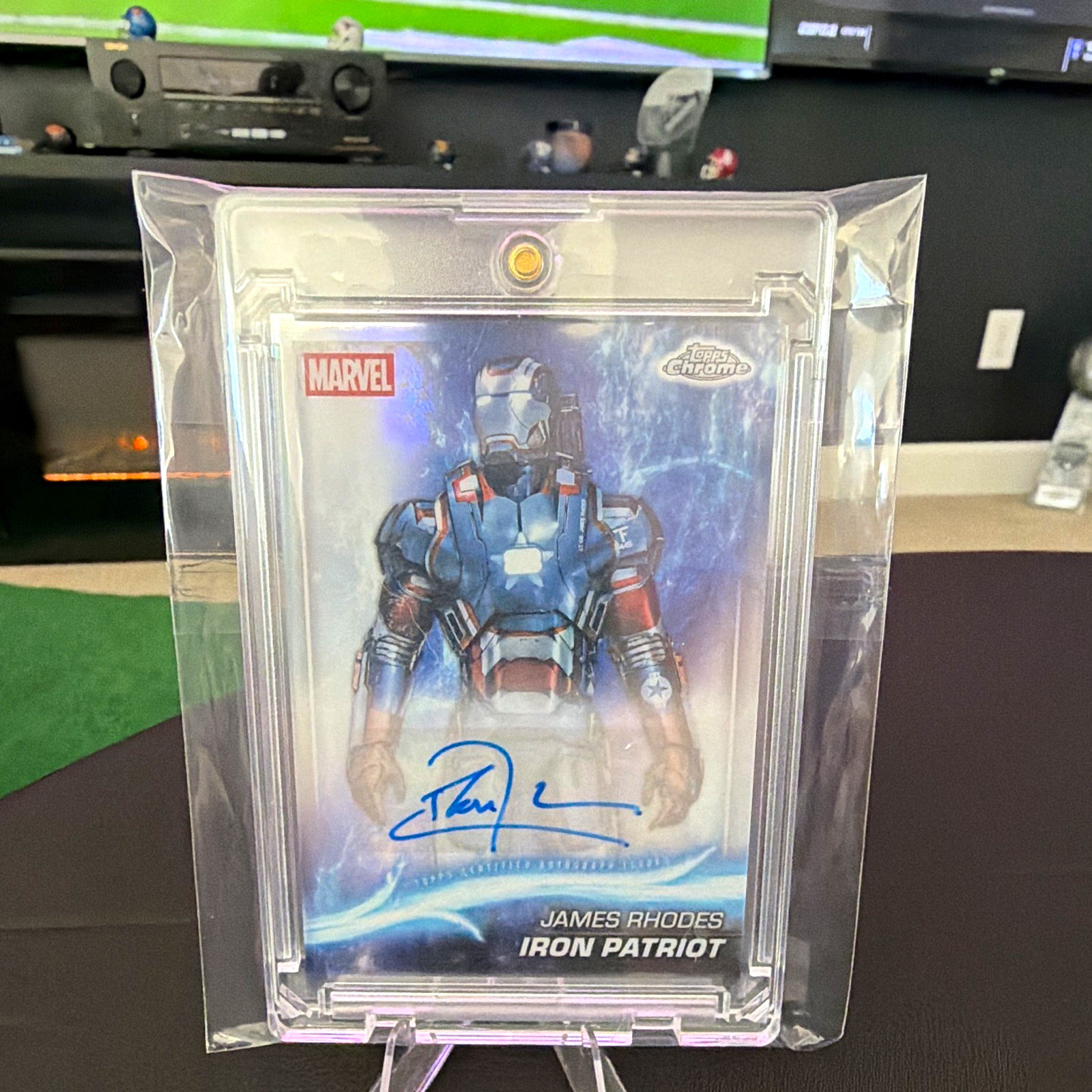 Topps 2025 Marvel Studios Chrome Don Cheadle Autograph AA-DC Iron Patriot IM3