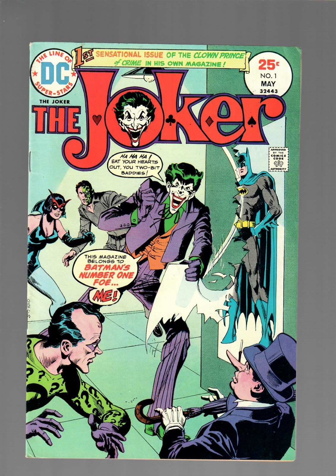 The Joker #1 VF- 7.5 1st Appearance of the Joker in a Solo Series