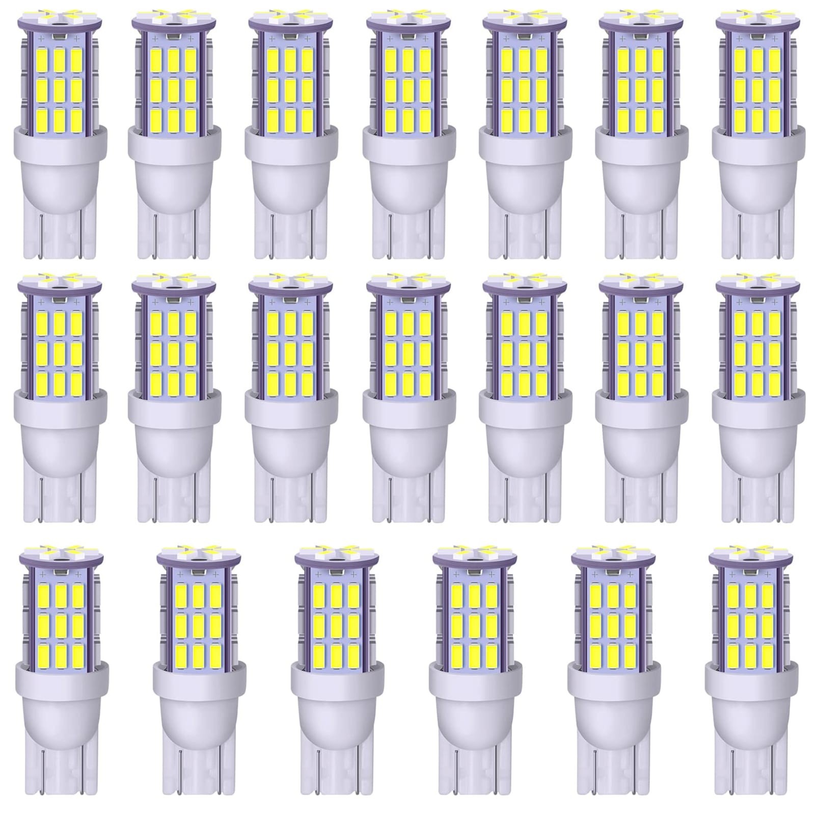 12V Cool White 42-SMD LED Bulb T10 921 194 168 RV Trailer Interior Dome