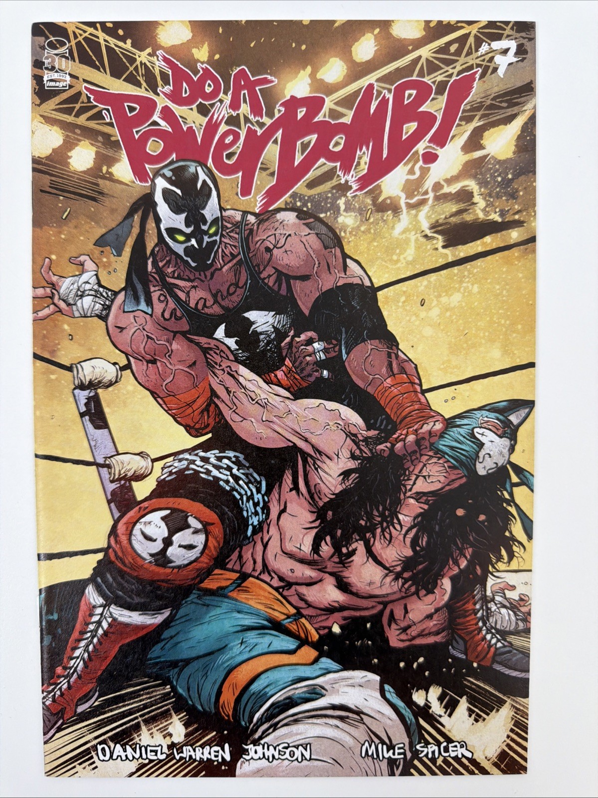 Do A Powerbomb #7 Spawn Variant Image 2022 Daniel Warren Johnson