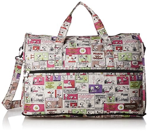 [Hapitas] Foldable Boston Bag Snoopy Carry-on Compatible 23L SNOOPY Hapitas