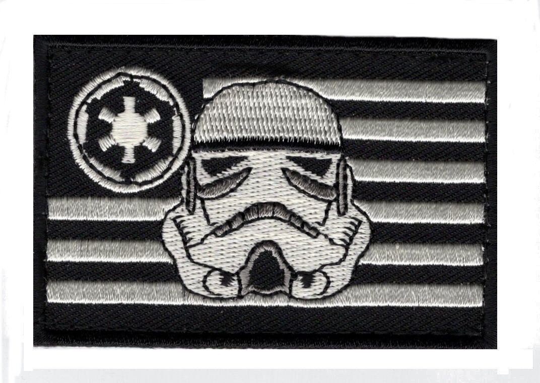 Stormtrooper usa Flag Rogue iron on sew on Patch 