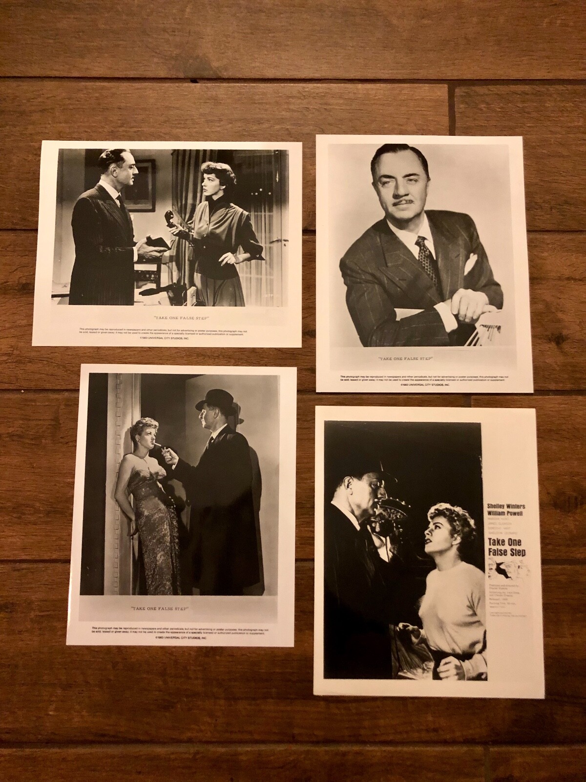 1949 Vintage Hollywood Film Photo Portfolio William Powell \