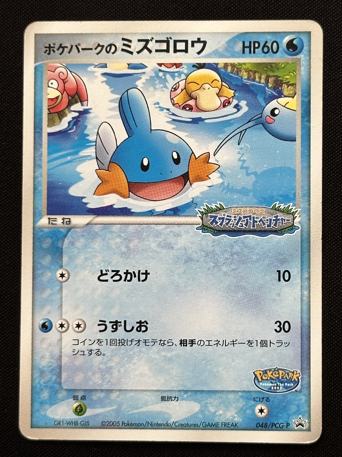 Pokepark\'s Mudkip 048/PCG-P PokePark Promo Pokemon Card Japanese 2005