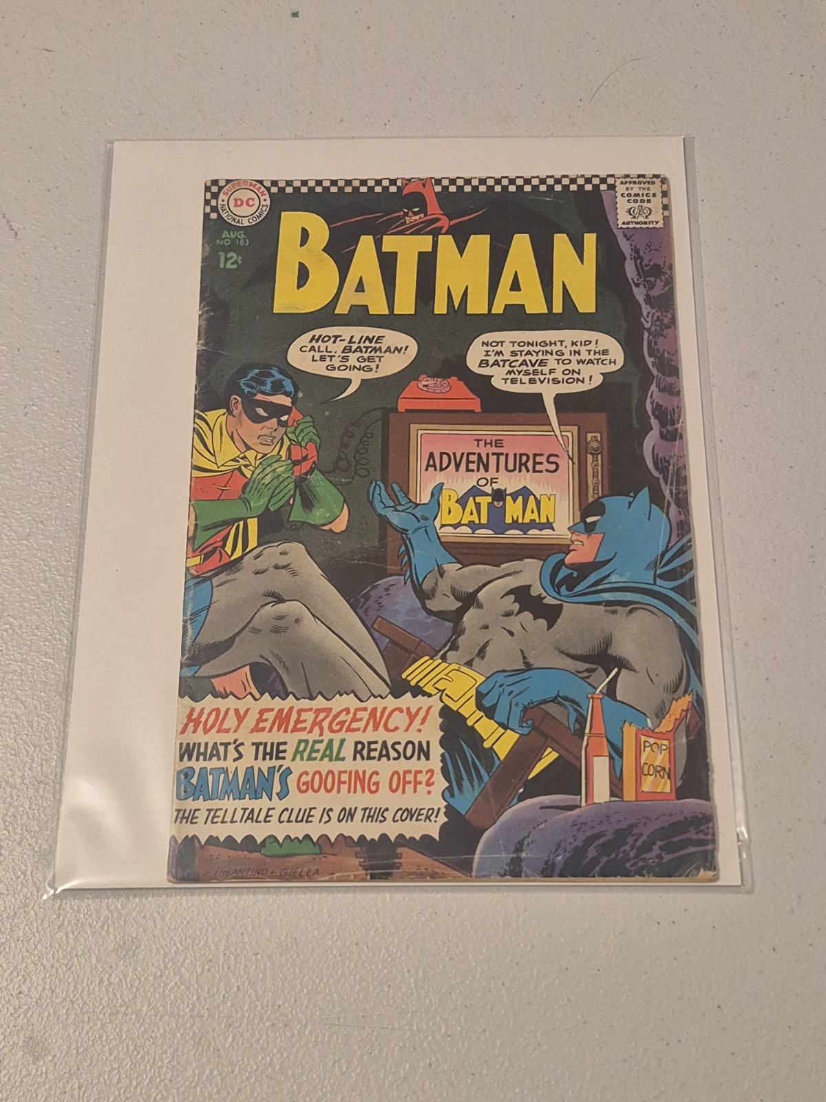 Batman, #183, 1966 DC Comics, Second Appearance Of Poison Ivy