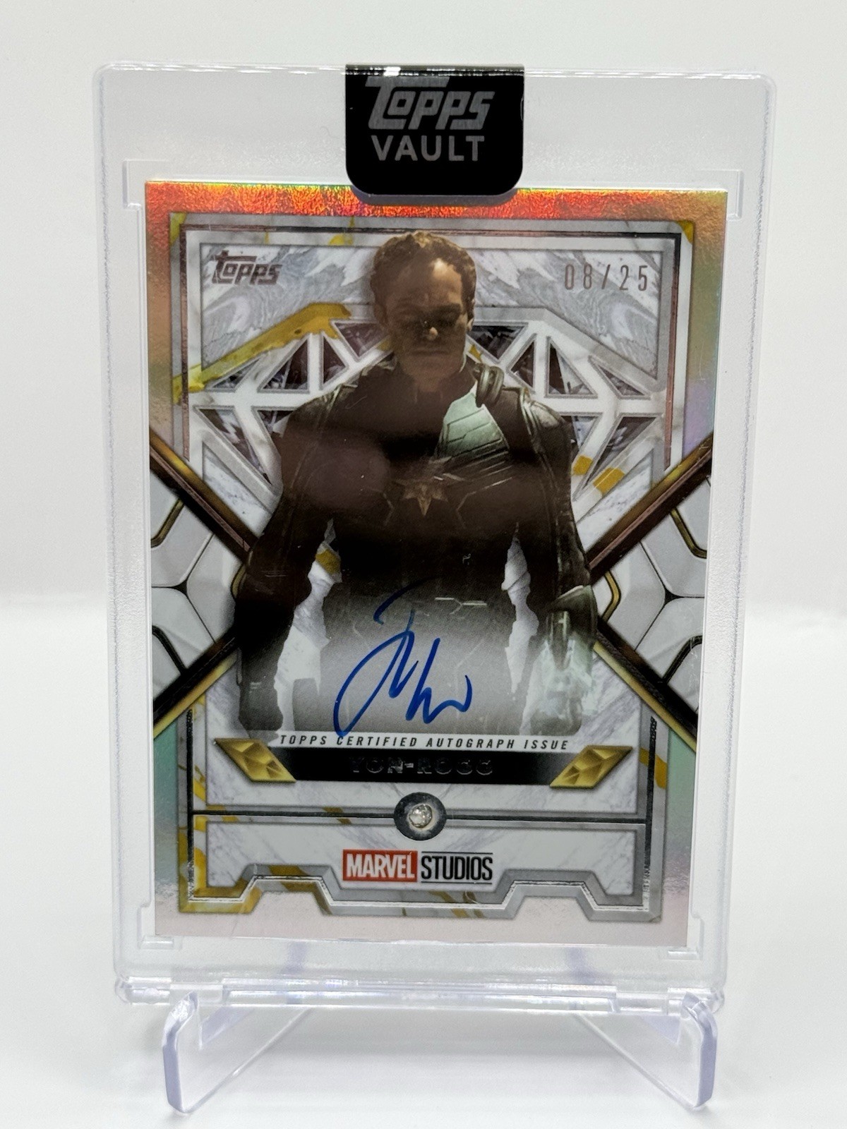 2026 Topps Marvel Vault Yon-Rogg /25 Diamond Auto