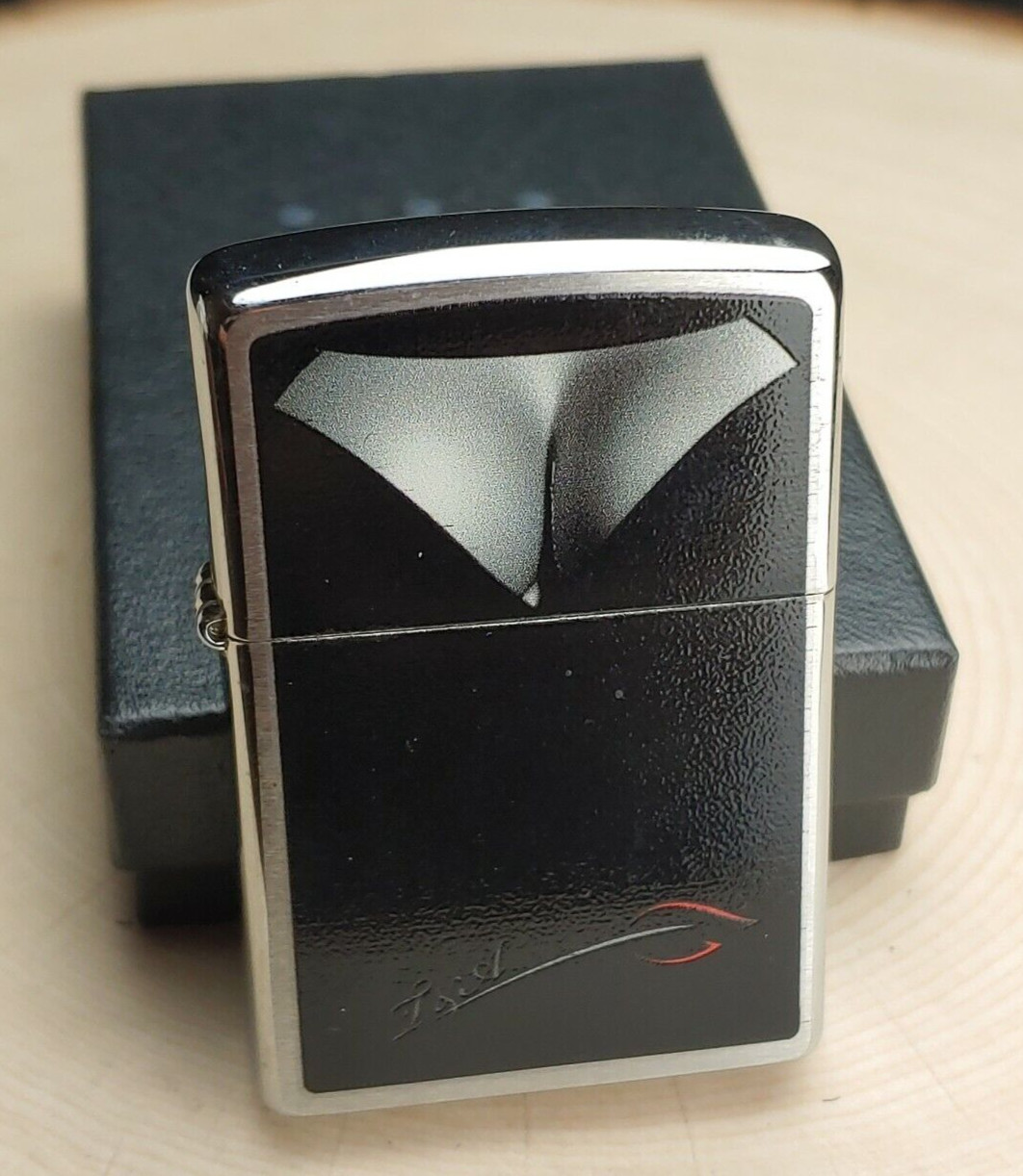 ZIPPO 28273 DECOLLETAGE on 200 BRUSHED CHROME LIGHTER - JAN 2012 / NEW