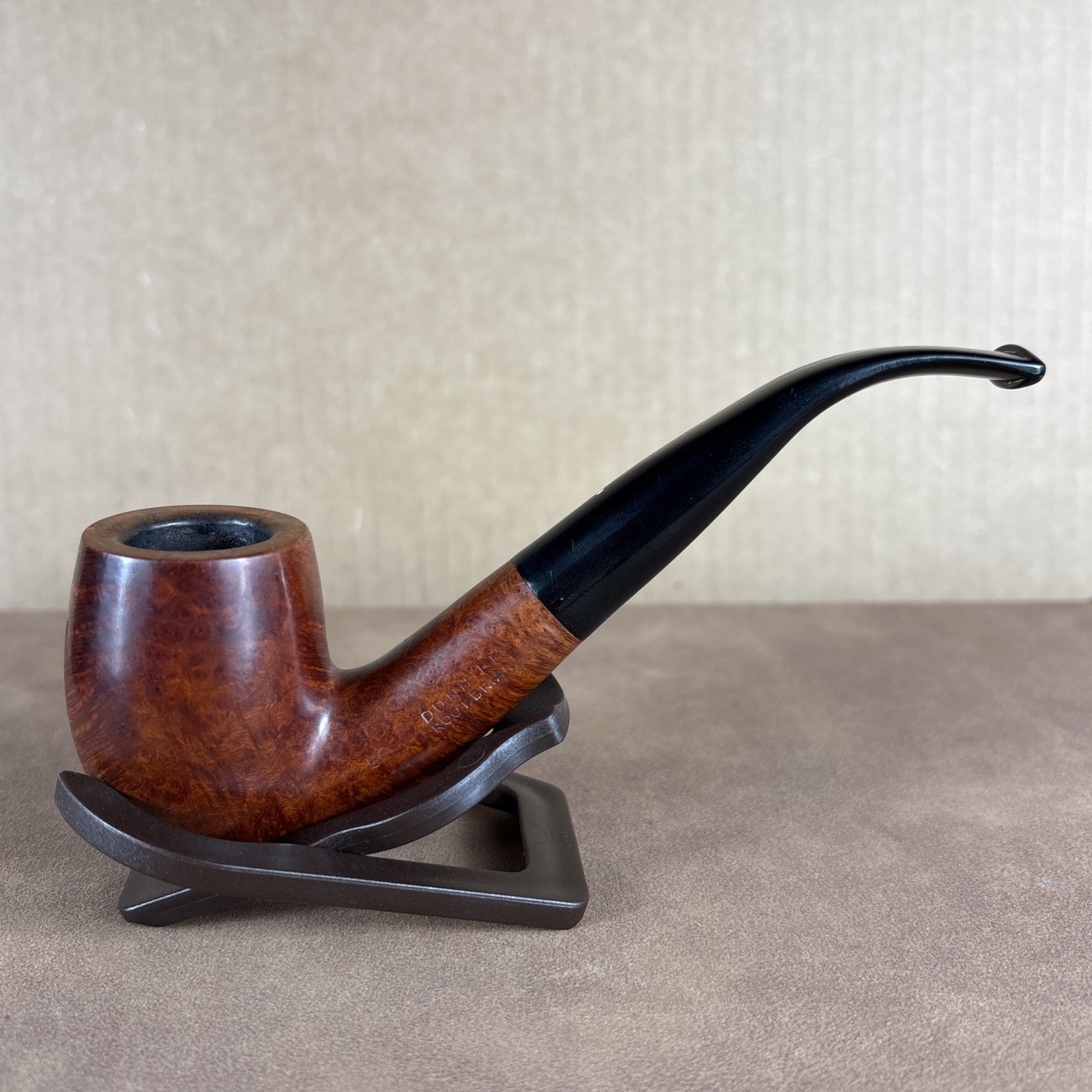 1962 Dunhill Root Briar 56 Group 4 Bent Billiard Estate Pipe REPLACEMENT STEM