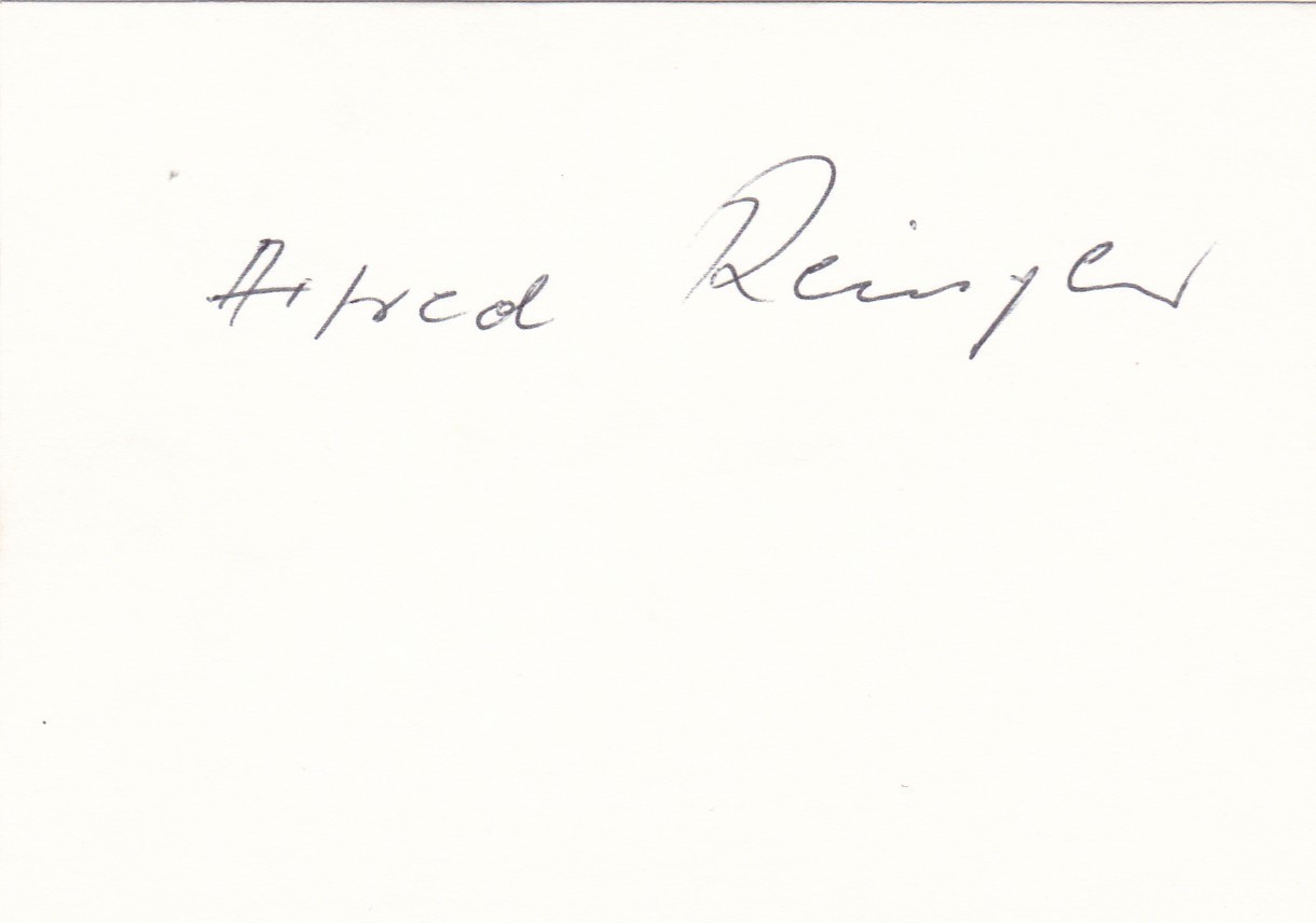 OLYMPIA 1936: Alfred KLINGLER (+GER) autograph OLYMPIC CHAMPION FIELD HANDBALL