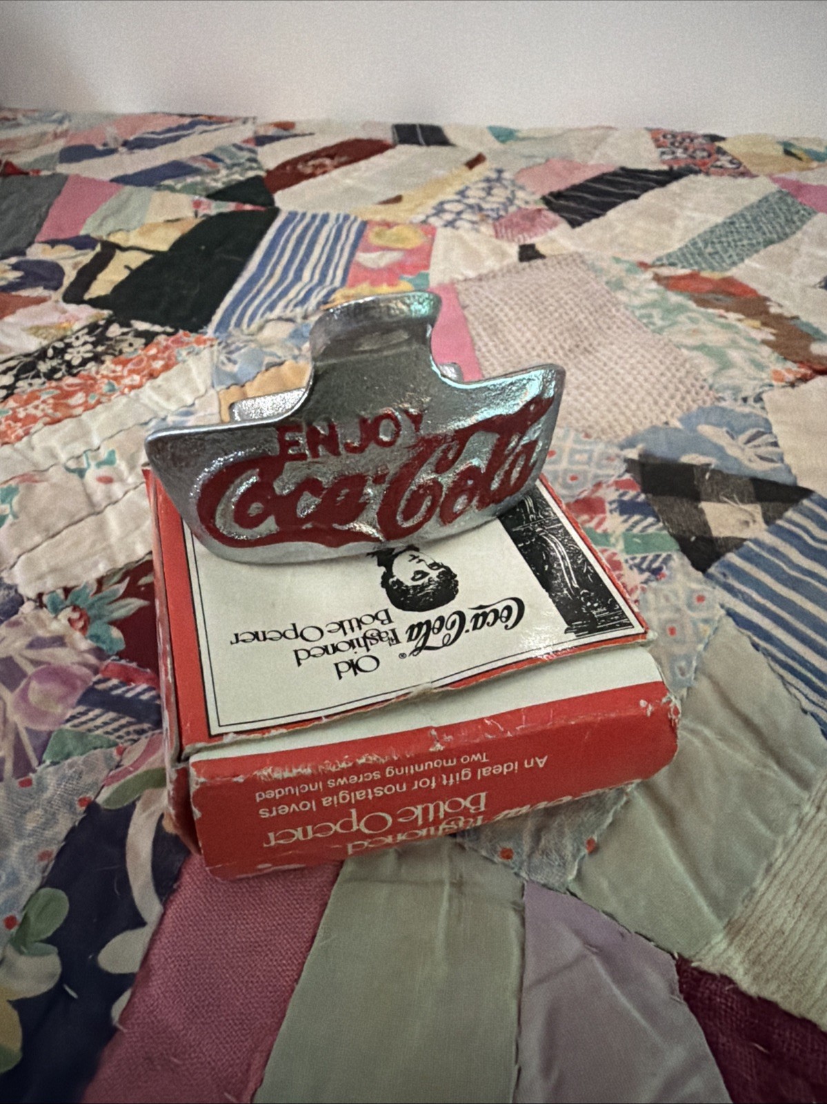 Coca-Cola Vintage Old Fashioned Bottle Opener with Box