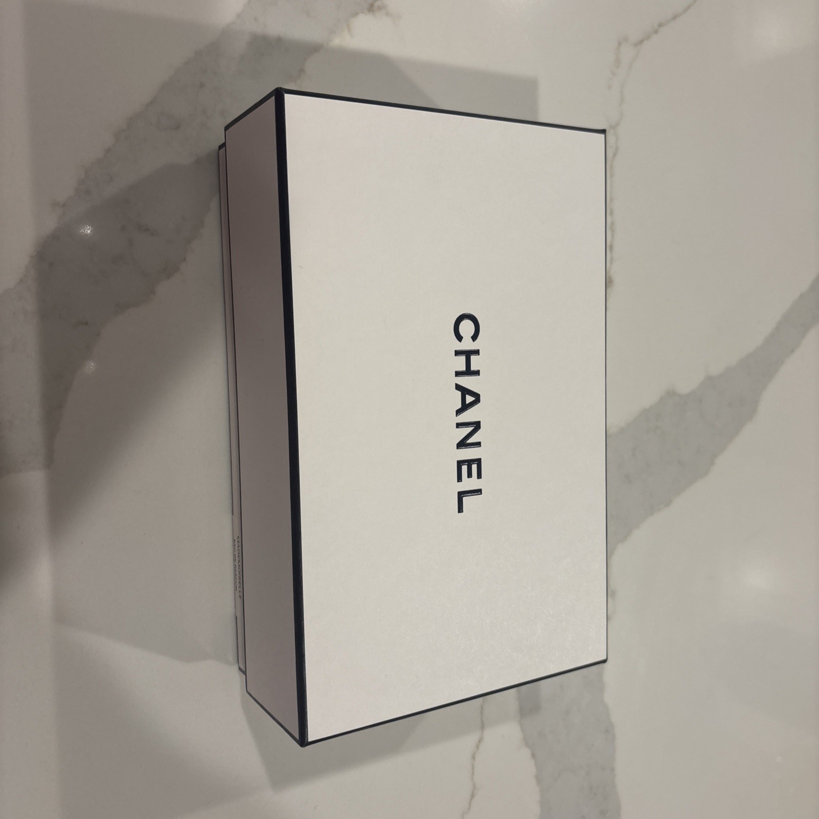 Authentic Chanel Box (only) 8 3/4” X 5 1/2” X 3” EUC