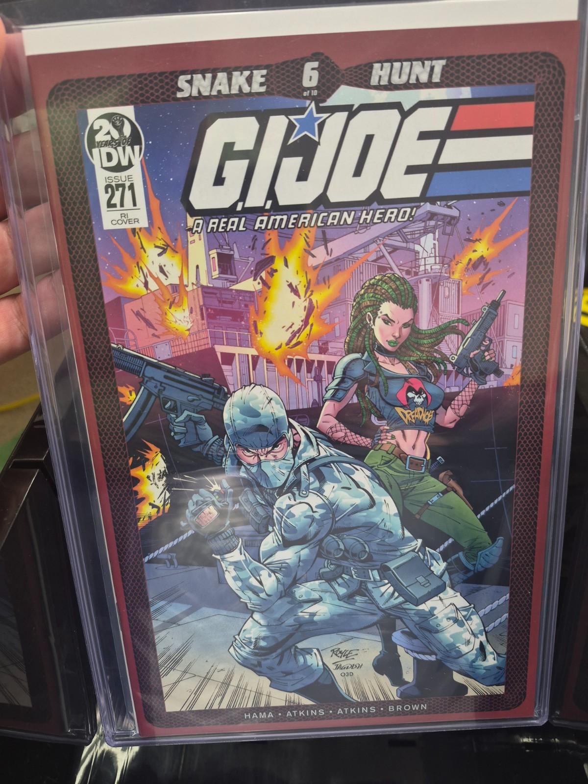 IDW G.I. Joe John Royle 271 2020 NM $10 FLAT COMBINED SHIPPING