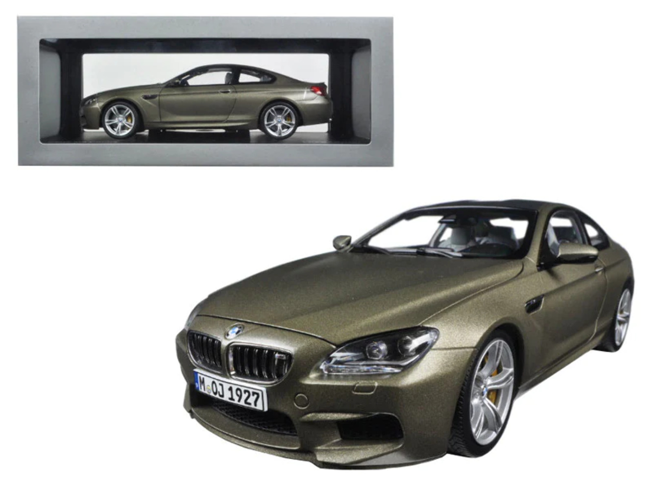 BMW M6 F13M Coupe Frozen Bronze 1/18 Diecast Model Car