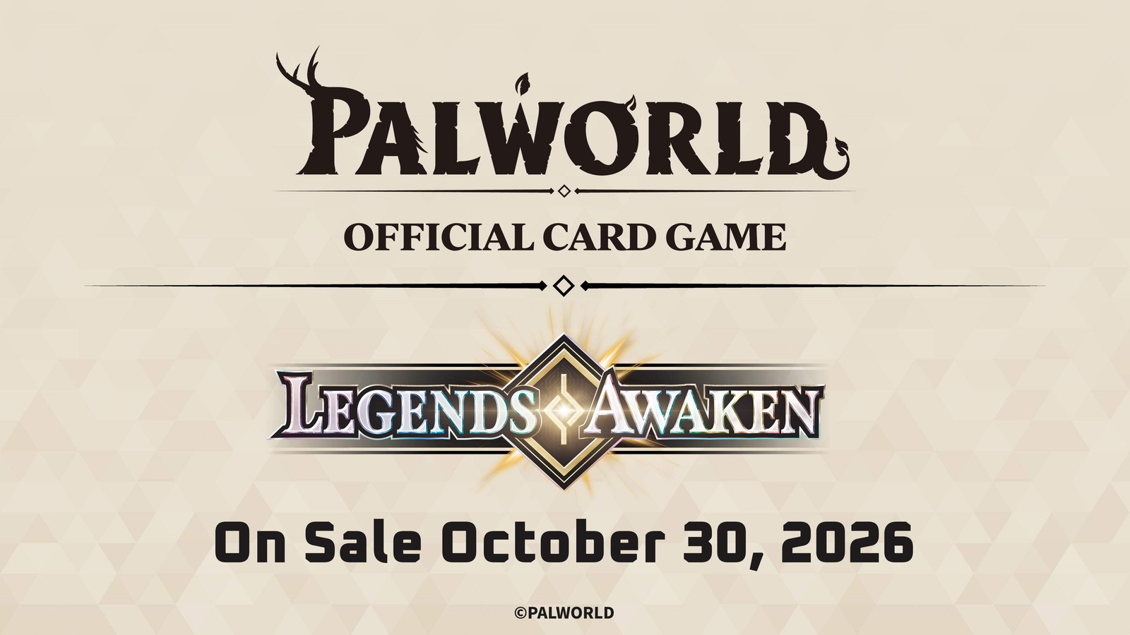 [PREORDER / PRESALE] Palworld OCG English - BP02 Legends Awaken (1st First Editi