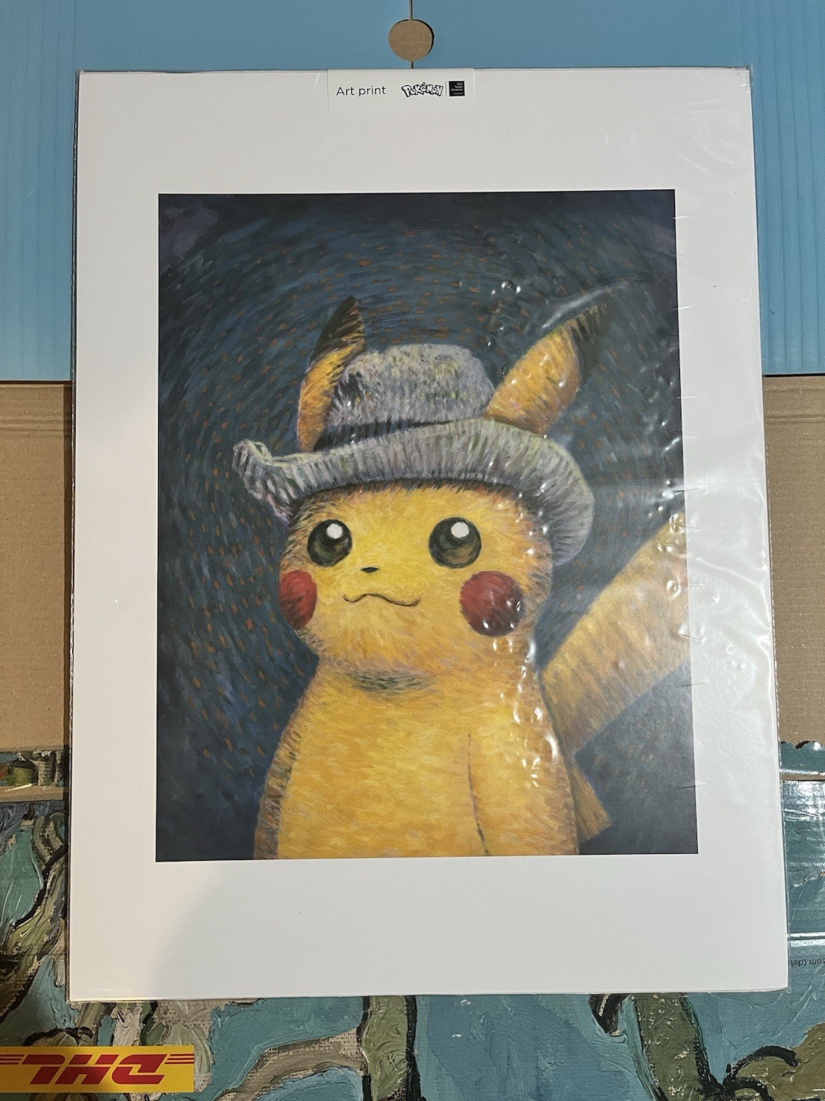 Pokemon x Van Gogh Museum - Pikachu Art Print 30x40cm