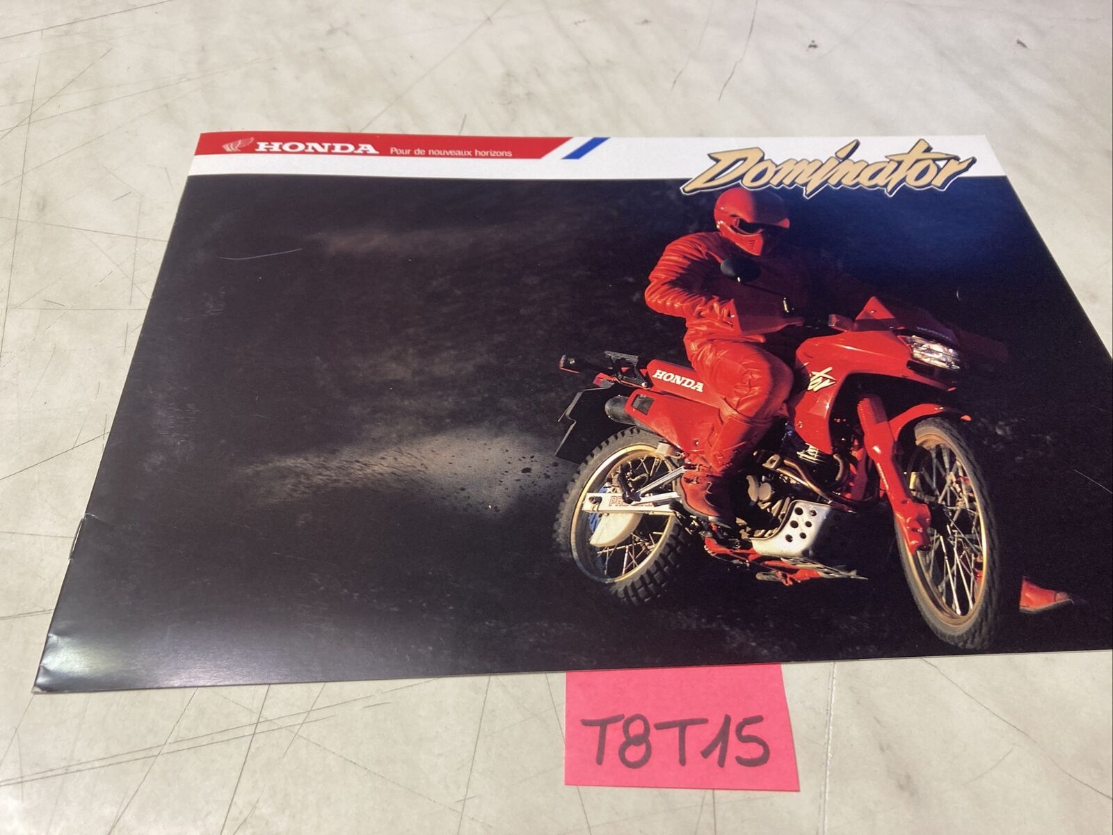 Honda 650 Dominator NX650 Booklet - Sale Catalogue Leaflet Motorcycle