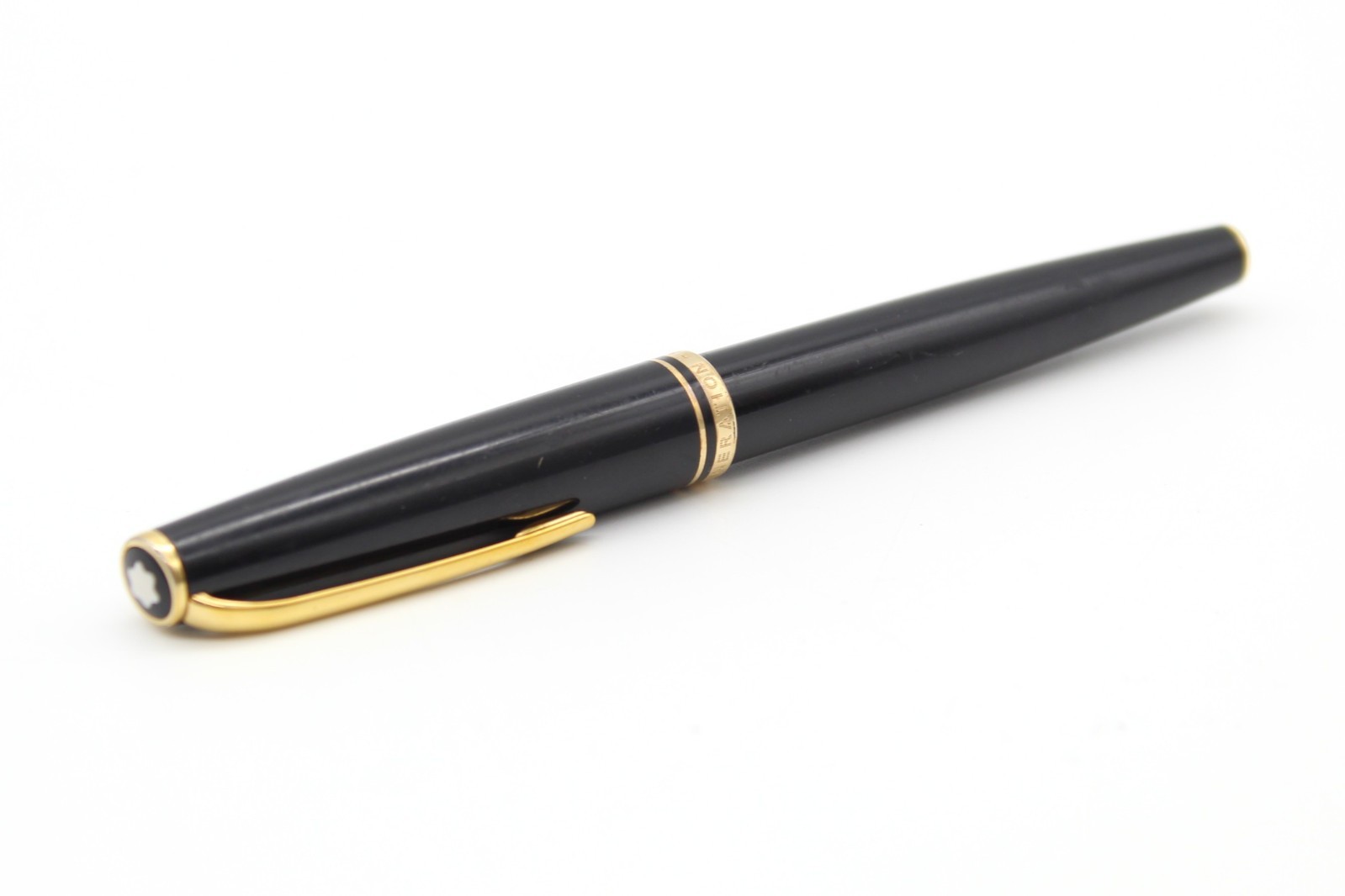 Montblanc Generation Rollerball Pen Black Gold Trim Vintage Germany