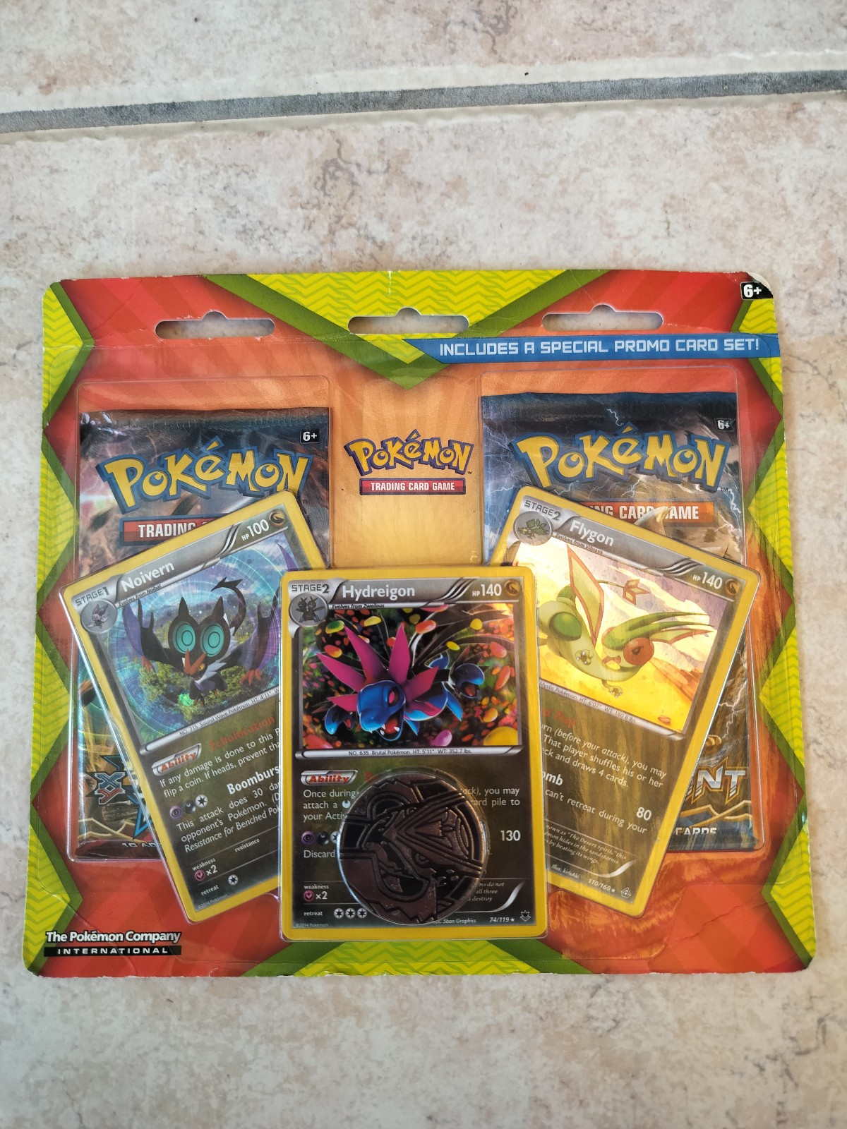Pokemon TCG: XY Era Enhanced 2 Pack (Flygon, Hydreigon, Noivern) Brand New
