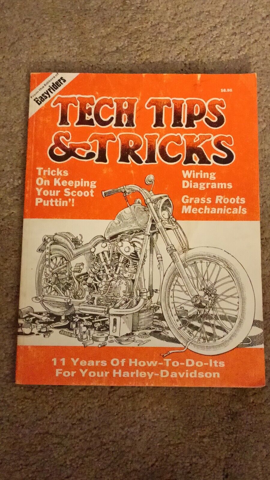Easyriders Tech Tips & Tricks Harley Chopper FL FLH XLH XLCH Motorcycle Book