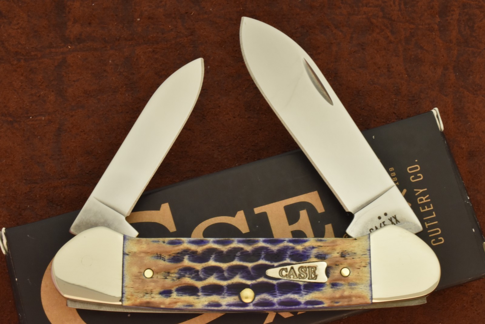 RARE CASE XX USA SFO PB&J PEANUT BUTTER JELLY BONE KNIFE CANOE 62131 2025 (35802