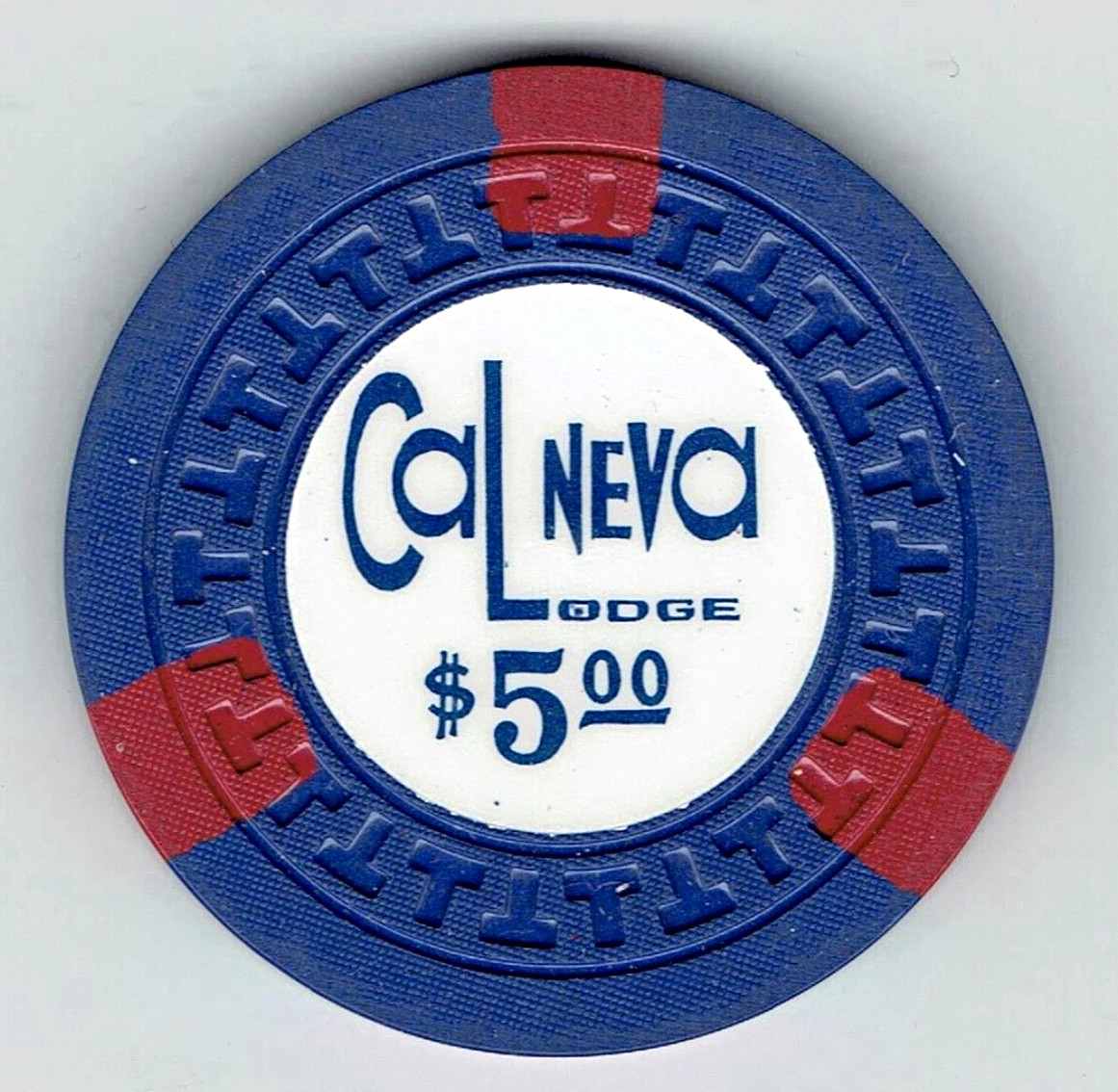 FRANK SINATRA’S 1962 CAL NEVA LODGE $5. CASINO CHIP (VERY RARE)