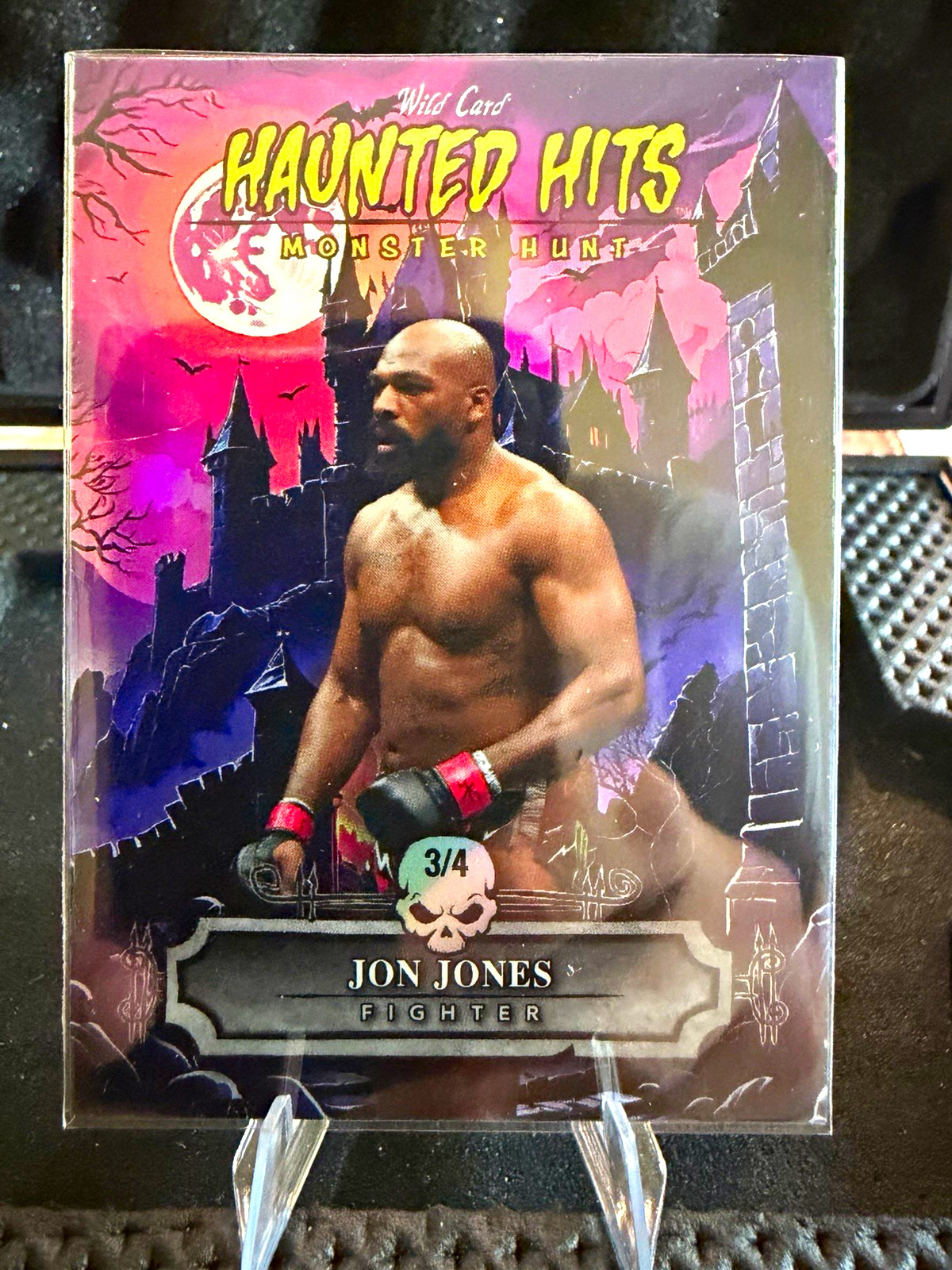 Wild Card Haunted Hits Monster Hunt Chase Jon Jones HHCC-JJ Non-Sport Card 2025