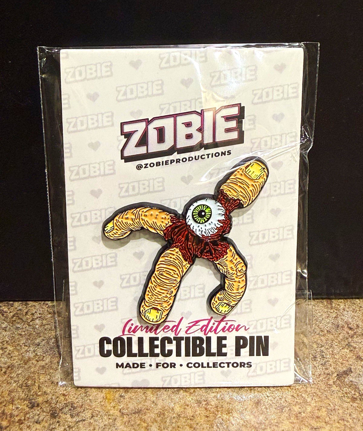 Zobie Fright ~ Bride Of The Re-Animator Limited Edition Collectors Pin
