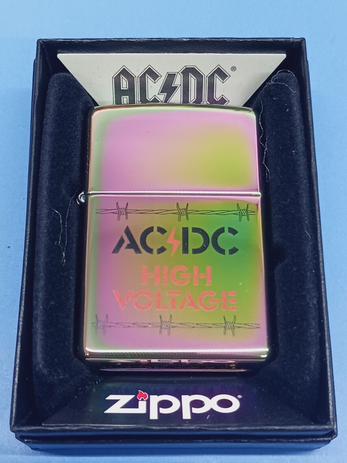 Zippo 28021 AC/DC High Voltage Spectrum Finished